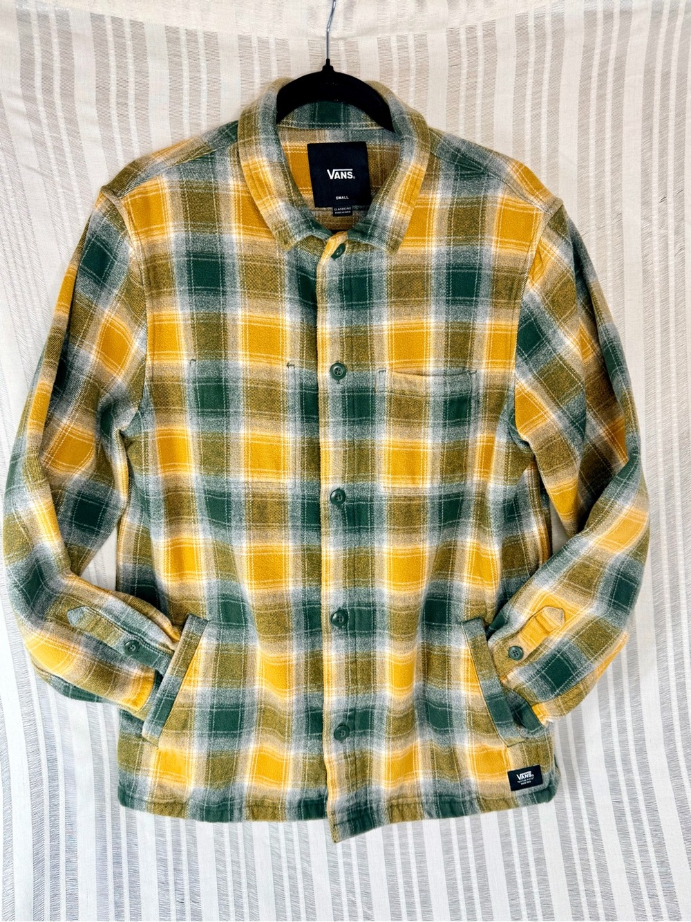 Vans Pemberton L/S Shacket Deep Forest Wood Thrush Plaid
